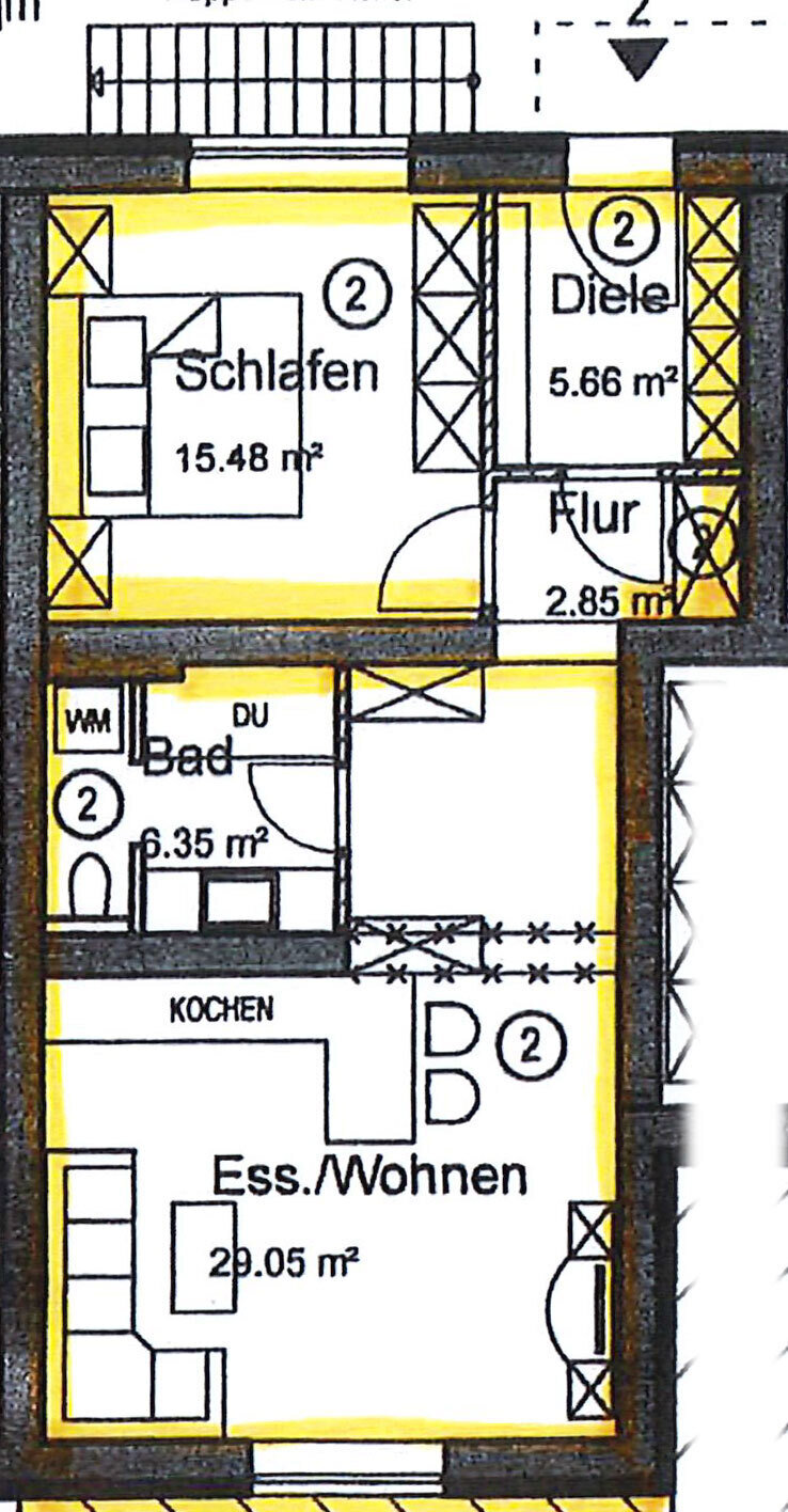 Wohnung zur Miete 880 € 2 Zimmer 63 m²<br/>Wohnfläche EG<br/>Geschoss 15.03.2025<br/>Verfügbarkeit Scheyern Scheyern 85298