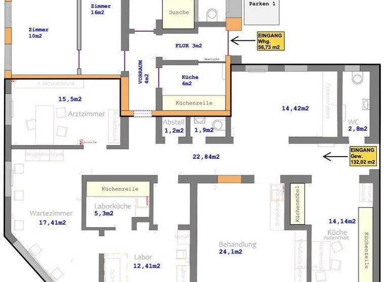 Praxis zum Kauf provisionsfrei 735.000 € 187 m² Bürofläche Kempten 87435