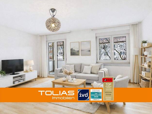 Wohnung zum Kauf 250.000 € 3 Zimmer 60,2 m² 1. Geschoss Fellbach 70734