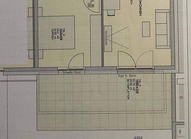 Terrassenwohnung zum Kauf als Kapitalanlage geeignet 345.000 € 2 Zimmer 49 m² Wattens 6112