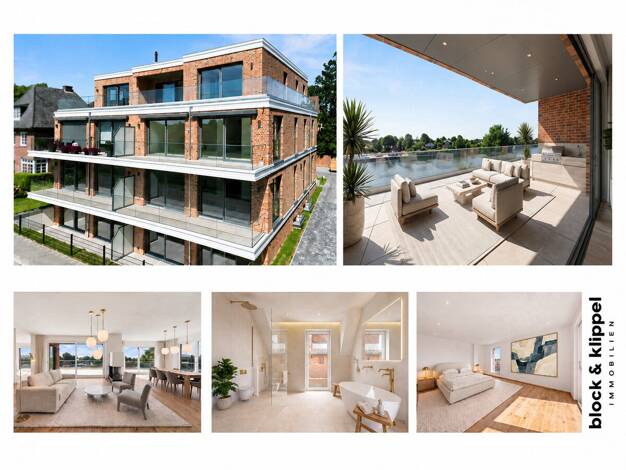 Penthouse zum Kauf - Erstbezug 1.850.000 € 6 Zimmer 243,8 m² 4. Geschoss Rendsburg 24768