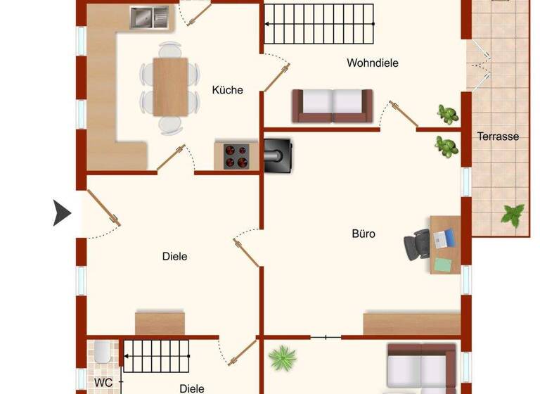 Haus zum Kauf 397.000 € 9 Zimmer 274 m² 17.343 m² Grundstück Liepe Malk Göhren 19294