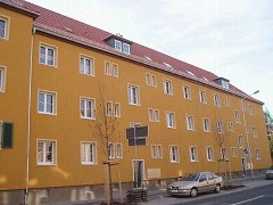 Wohnung zur Miete 450 € 2 Zimmer 51,1 m² 3. Geschoss Jean-Sibelius-Straße 2 Westvorstadt Weimar 99423