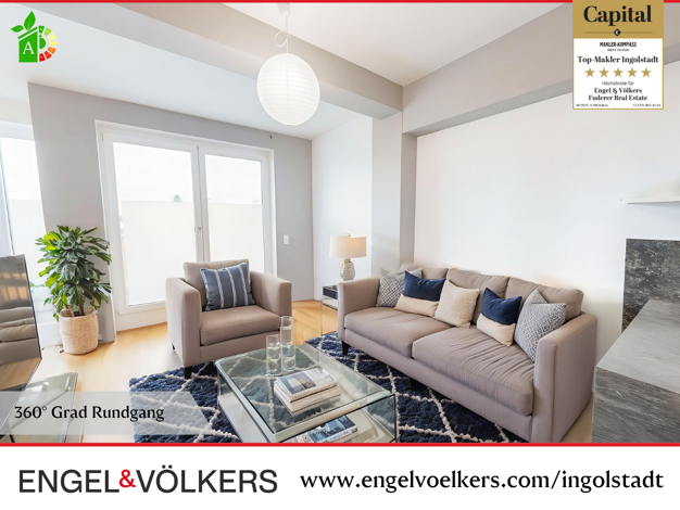 Wohnung zum Kauf 225.000 € 1 Zimmer 36,7 m² 2. Geschoss Ingolstadt 85057