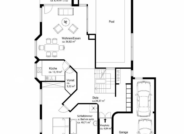 Villa zum Kauf 4.590.000 € 5 Zimmer 486 m² 2.344 m² Grundstück Feldafing 82340