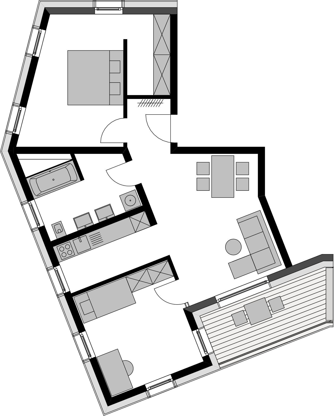 Wohnung zum Kauf provisionsfrei als Kapitalanlage geeignet 525.000 € 3 Zimmer 78,3 m²<br/>Wohnfläche Südstadt 30 Fürth 90763