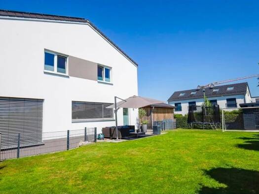 Doppelhaushälfte zum Kauf provisionsfrei 1.099.000 € 5 Zimmer 153 m² 434 m² Grundstück Haimhausen Haimhausen 85778