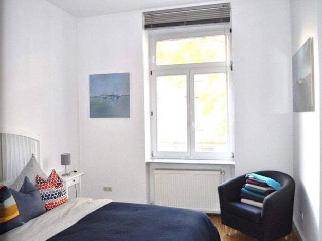 Wohnung zur Miete Wohnen auf Zeit 1.650 € 2 Zimmer 60 m² frei ab 01.07.2026 Sachsenhausen Frankfurt am Main 60594