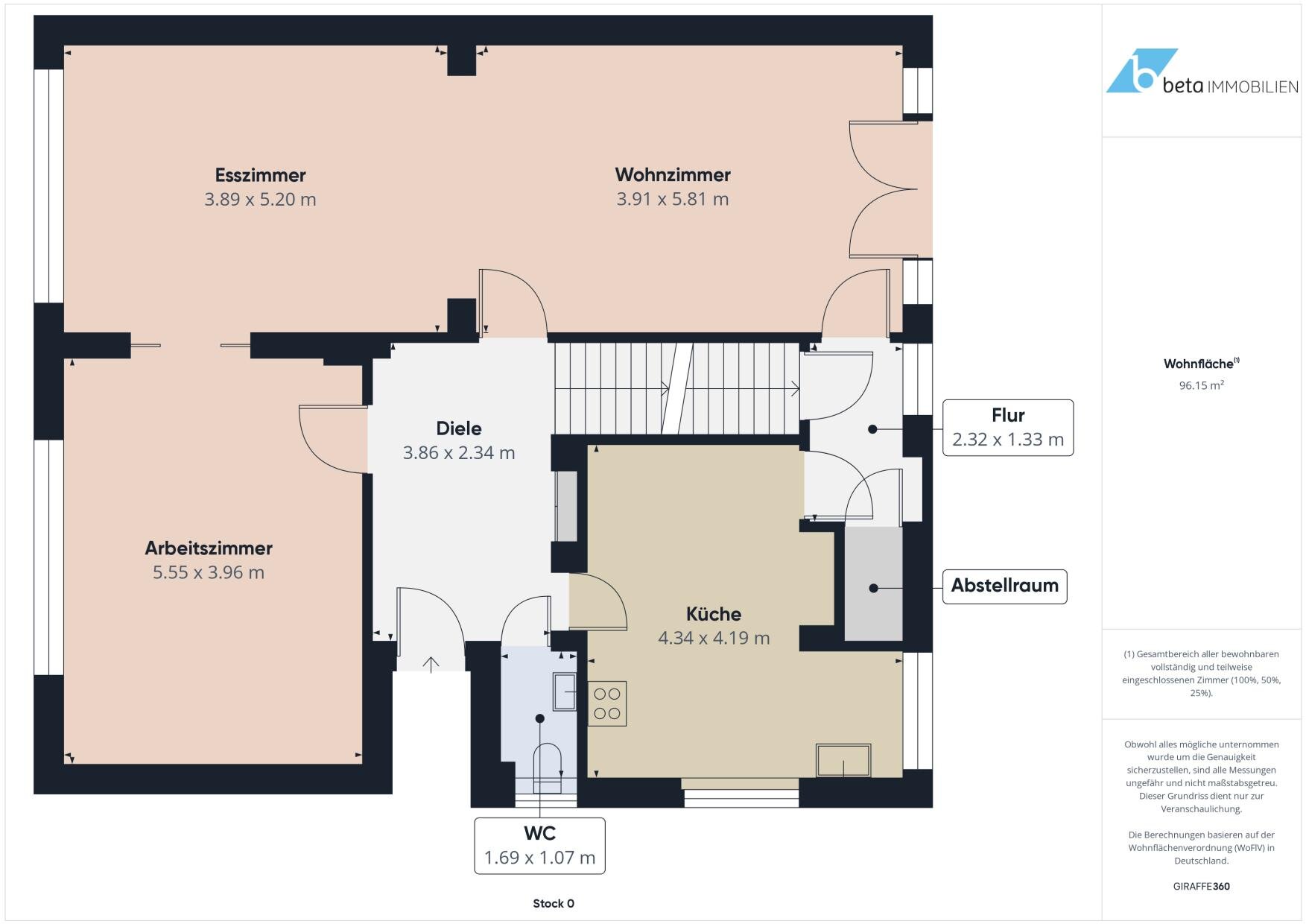 Doppelhaushälfte zum Kauf 550.000 € 6 Zimmer 202 m²<br/>Wohnfläche 445 m²<br/>Grundstück Statistischer Bezirk 11 Hamm 59063