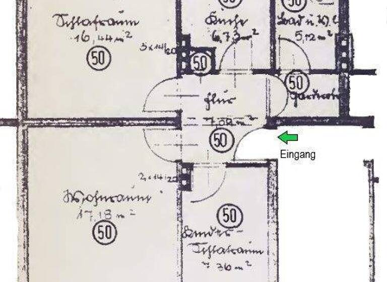 Wohnung zum Kauf provisionsfrei 125.000 € 3 Zimmer 58,7 m² 2. Geschoss Köhlerhof 15 Gröpelingen Bremen 28237