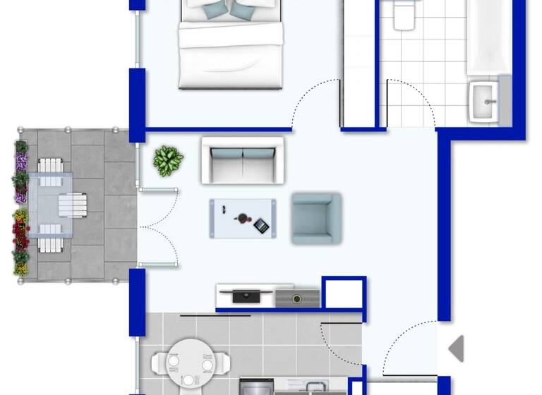 Wohnung zum Kauf 125.000 € 2 Zimmer 47,1 m² 1. Geschoss Müllerring 91 Lindenthal Leipzig 04158