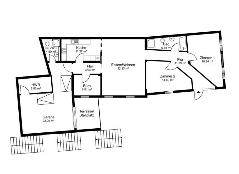 Wohnung zum Kauf 399.000 € 3,5 Zimmer 120 m² Burkheim Vogtsburg 79235