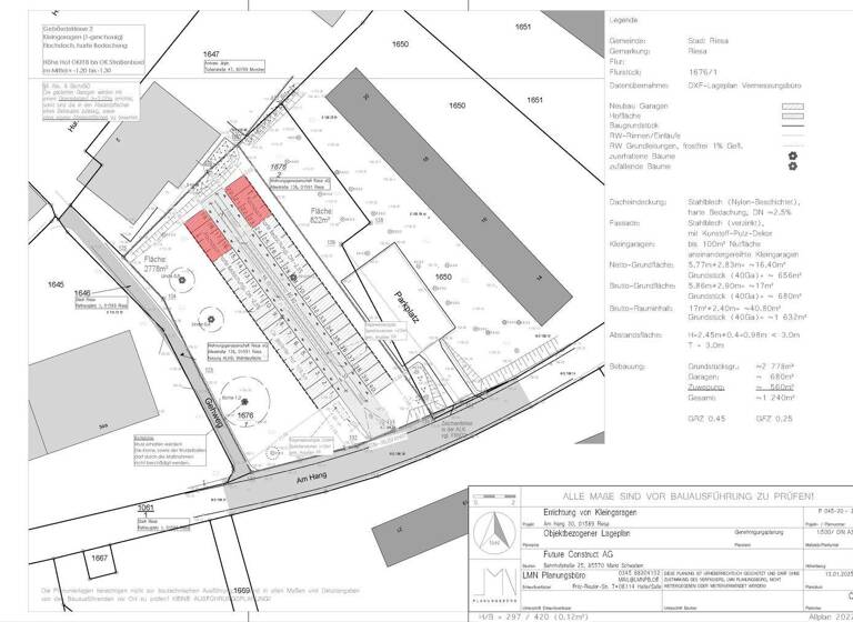 Garage zum Kauf 143.200 € Am Hang 30 Pausitzer Delle Riesa 01589