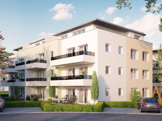 Wohnung zum Kauf - Neubau provisionsfrei als Kapitalanlage geeignet 247.037 € 2 Zimmer 56,8 m² Ackerweg Rothenburg Rothenburg ob der Tauber 91541