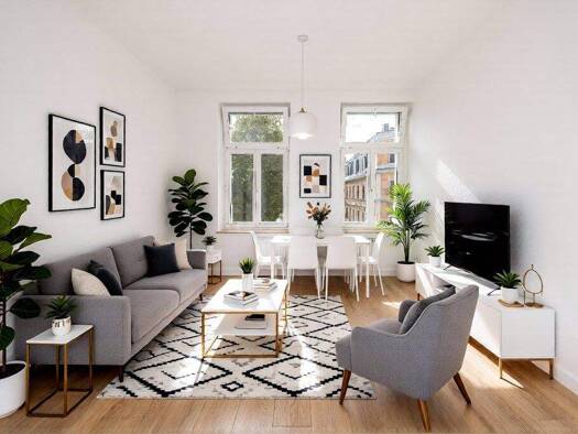 Wohnung zur Miete 645 € 2 Zimmer 46 m² EG Papiermühlstraße 40 Stötteritz Leipzig 04299