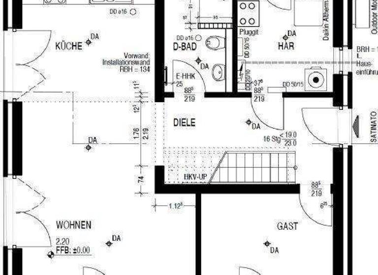 Stadthaus zum Kauf - Erstbezug provisionsfrei 629.000 € 5 Zimmer 132 m² 525 m² Grundstück frei ab sofort Westereck 30 Büsum 25761