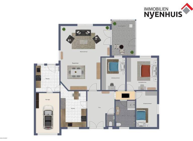 Bungalow zum Kauf provisionsfrei 299.000 € 4 Zimmer 133 m² 539 m² Grundstück Lathen 49762