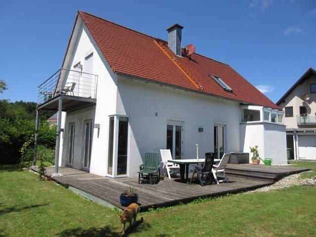 Einfamilienhaus zur Miete 950 € 2,5 Zimmer 128 m² 680 m² Grundstück Hausen Ursensollen 92289