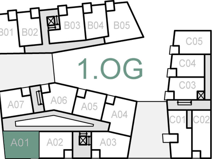 Wohnung zum Kauf provisionsfrei 304.380 € 2 Zimmer 67,6 m² 1. Geschoss Melle-Mitte Melle 49324