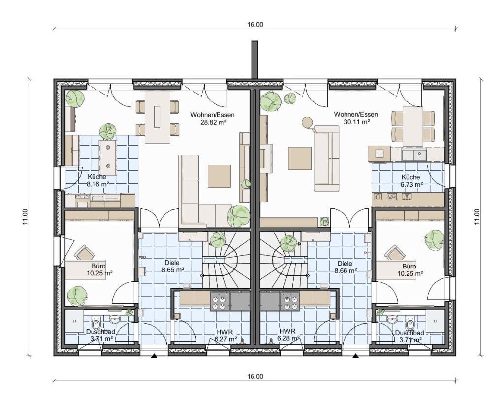 Doppelhaushälfte zum Kauf provisionsfrei 756.105 € 5 Zimmer 120 m²<br/>Wohnfläche 531 m²<br/>Grundstück Schnelsen Hamburg 22457