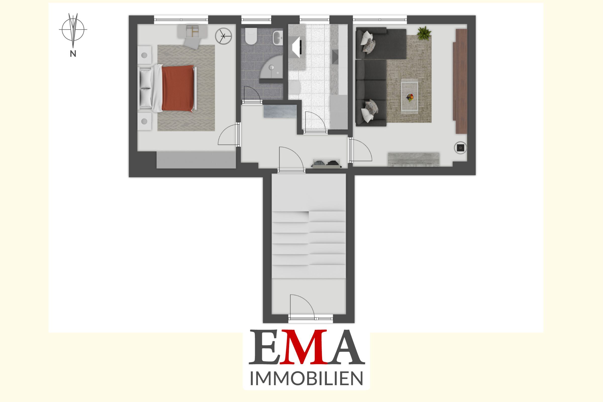 Wohnung zum Kauf 179.000 € 2 Zimmer 49,4 m²<br/>Wohnfläche Spandau Berlin 13585