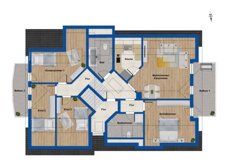 Wohnung zum Kauf 299.000 € 5,5 Zimmer 100 m² Oberkochen 73447