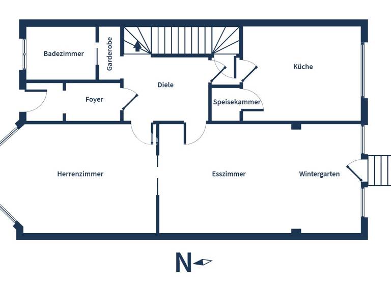 Doppelhaushälfte zum Kauf 675.000 € 9 Zimmer 280 m² 243 m² Grundstück Altstadt Duisburg 47051