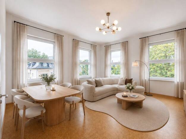 Wohnung zum Kauf 845.000 € 4 Zimmer 136 m² 3. Geschoss Sachsenhausen Süd 60596