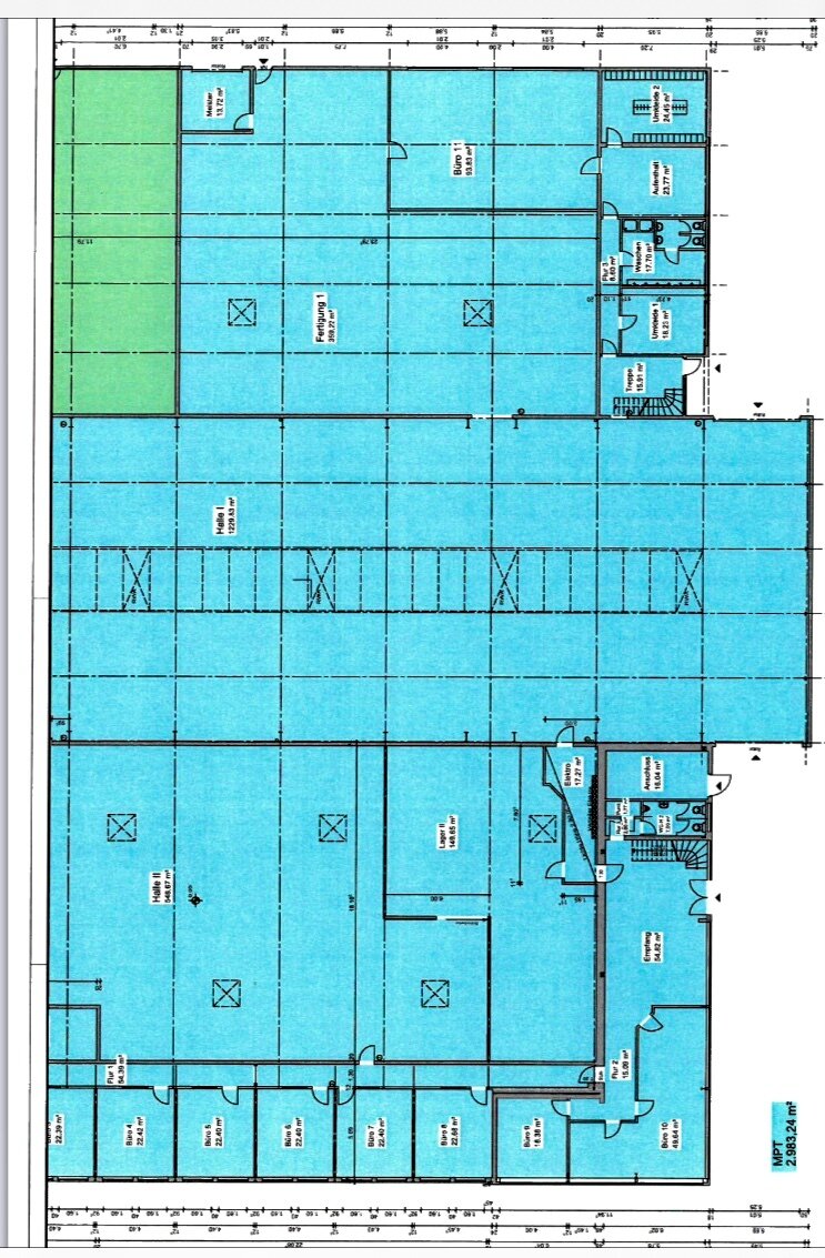 Produktionshalle zur Miete provisionsfrei 4.360 m²<br/>Lagerfläche Mussum Bocholt 46395