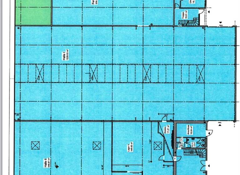 Produktionshalle zur Miete provisionsfrei 4.360 m² Lagerfläche Mussum Bocholt 46395