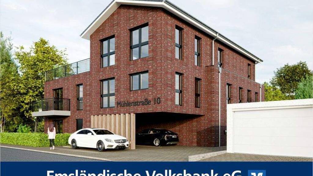 Wohnung zum Kauf - Erstbezug provisionsfrei 223.900 € 2 Zimmer 51,2 m² EG Neustadt Meppen 49716