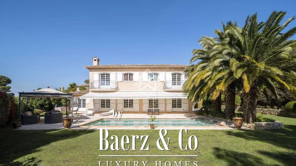 Villa zum Kauf 2.300.000 € 6 Zimmer 196 m² 1.001 m² Grundstück Collines le cannet 06110