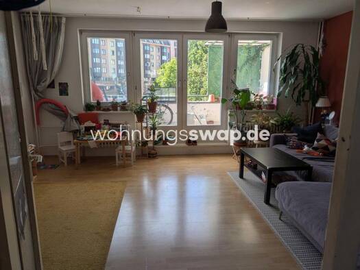 Wohnung zur Miete Tauschwohnung 900 € 4 Zimmer 110 m² 2. Geschoss Kreuzberg Friedrichshain-Kreuzberg 10999