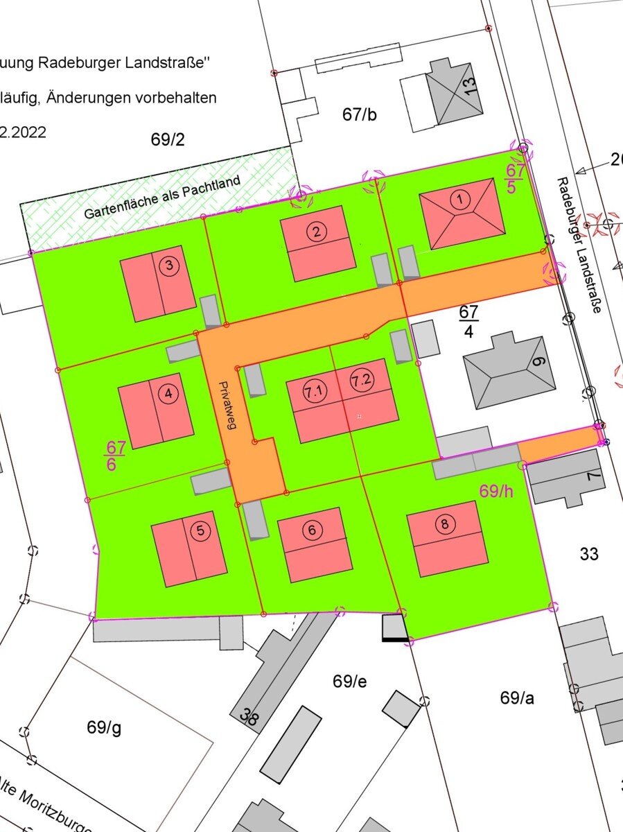 Grundstück zum Kauf 162.400 € 460 m²<br/>Grundstück Gomlitz Dresden / Weixdorf 01108