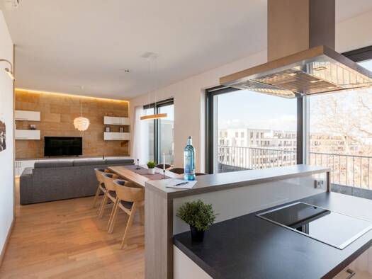 Wohnung zur Miete 4.260 € 4 Zimmer 120 m² 5. Geschoss Wilsdruffer Vorstadt/Seevorstadt-West Dresden 01067