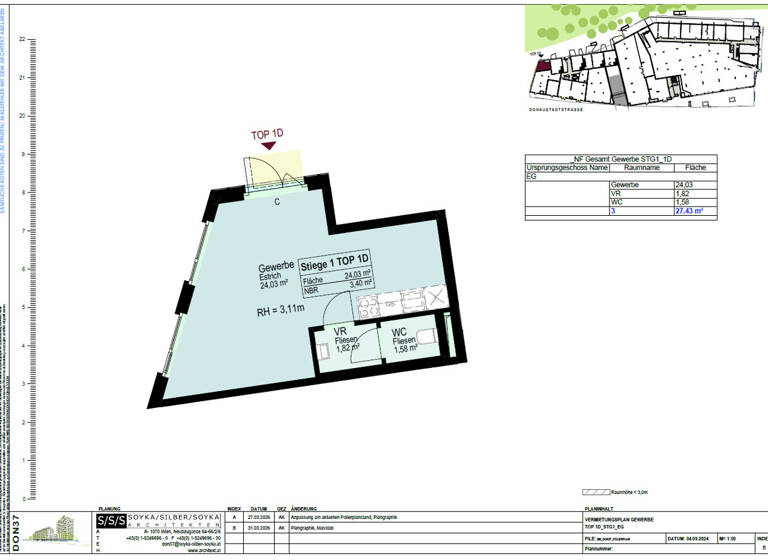 Laden zur Miete 28 € Wien, Donaustadt 1220