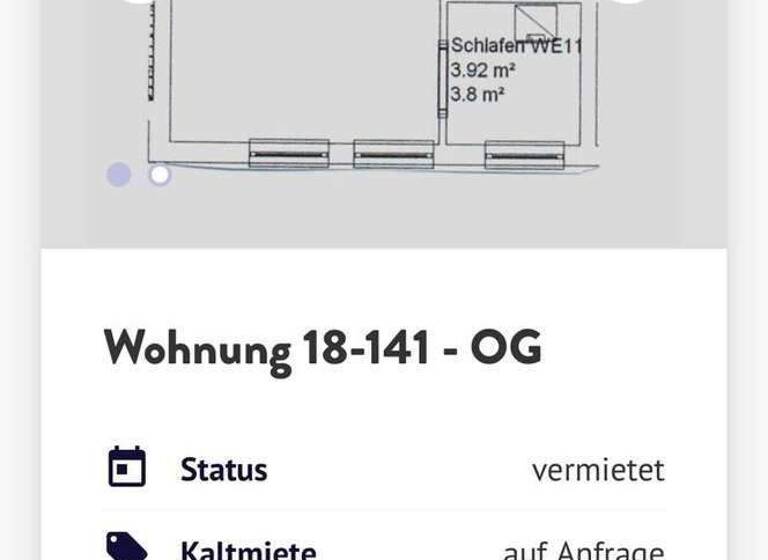 Studio zur Miete 290 € 1 Zimmer 36,9 m² 1. Geschoss Poststraße 1 Osterburg Osterburg (Altmark) 39606