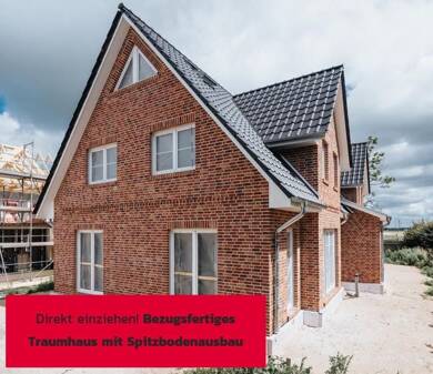 Doppelhaushälfte zum Kauf provisionsfrei 399.900 € 5 Zimmer 126 m² 445 m² Grundstück Lindholm Risum-Lindholm 25920