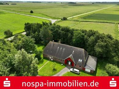 Mehrfamilienhaus zum Kauf 1.100.000 € 10 Zimmer 348 m² 12.192 m² Grundstück Osterhever Osterhever 25836