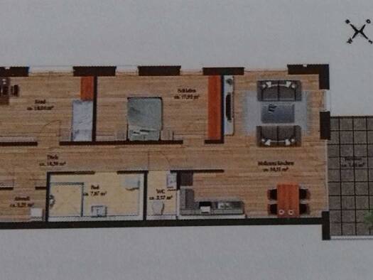 Wohnung zur Miete 700 € 3 Zimmer 97,6 m² frei ab sofort Thomas-Mann-Straße 4, Neu Wulmstorf 21629