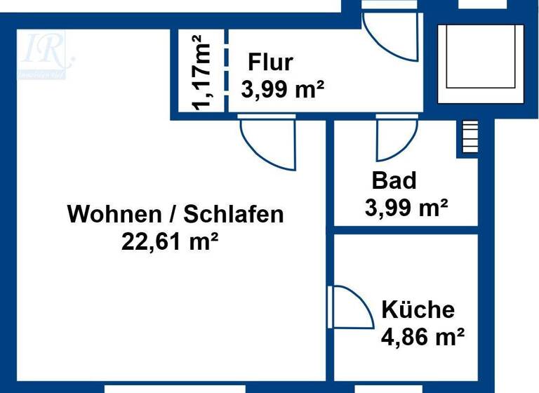 Studio zum Kauf 333.000 € 1 Zimmer 37 m² 3. Geschoss Milbertshofen-Am Hart München 80807