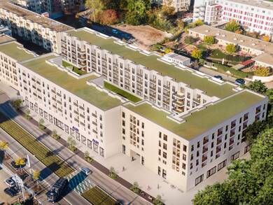 Wohnung zur Miete 482 € 1 Zimmer 40,2 m² 1. Geschoss Lützner Straße 158 Neulindenau Leipzig 04179
