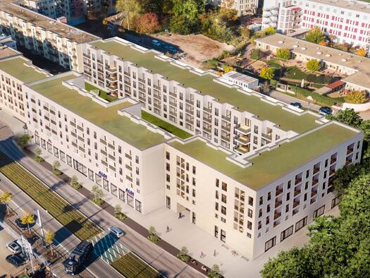 Wohnung zur Miete 482 € 1 Zimmer 40,2 m² 1. Geschoss Lützner Straße 158 Neulindenau Leipzig 04179