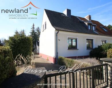 Doppelhaushälfte zum Kauf 89.001 € 4 Zimmer 76,6 m² 964 m² Grundstück Roßlau Roßlau 06862