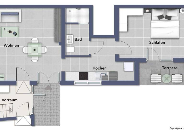 Wohnung zur Miete 995 € 2 Zimmer 79,2 m² frei ab 01.06.2026 Deggendorf 94469