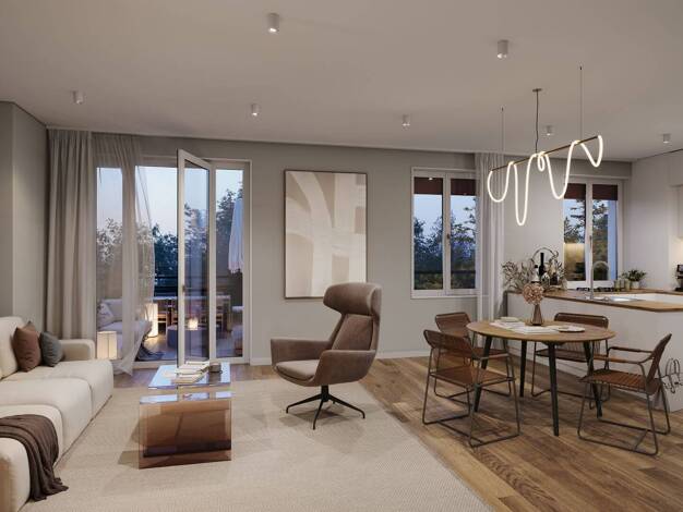 Penthouse zum Kauf - Neubau provisionsfrei 695.000 € 3 Zimmer 106,5 m² 4. Geschoss Zwieseler Straße 164 Karlshorst Berlin 10318