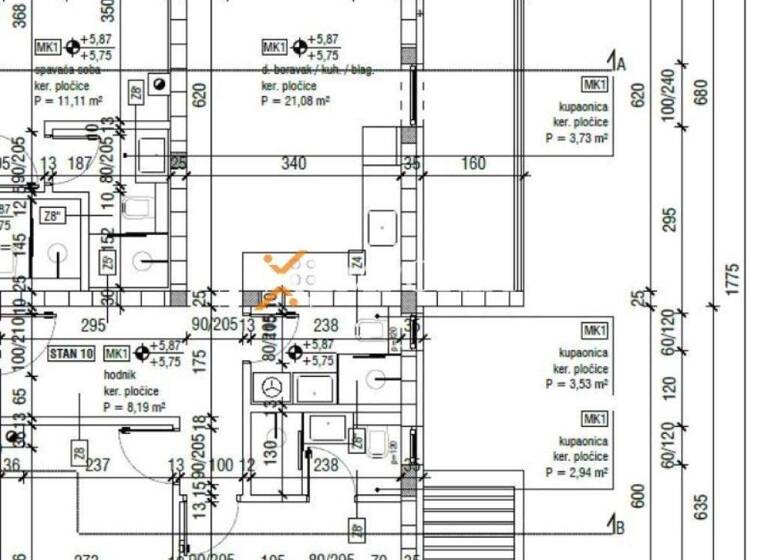 Wohnung zum Kauf 439.000 € 3 Zimmer 101 m² 2. Geschoss Nin