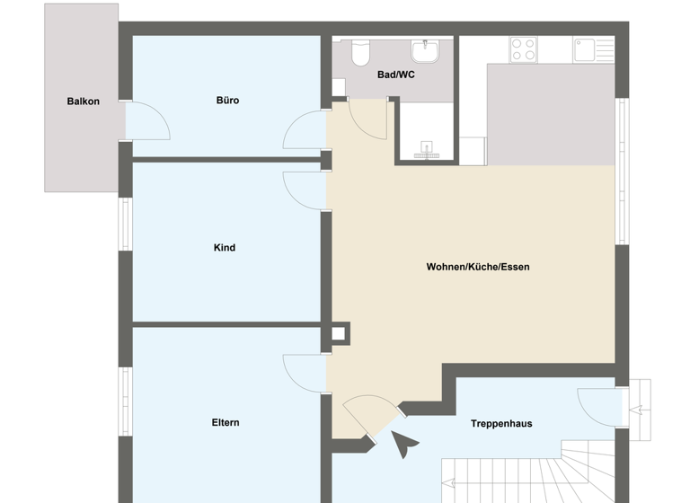 Wohnung zum Kauf 343.000 € 4 Zimmer 86 m² Niederstaufen Sigmarszell / Niederstaufen 88138
