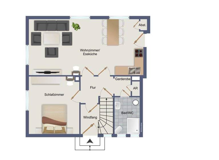 Einfamilienhaus zum Kauf 249.000 € 6 Zimmer 126 m² 1.362 m² Grundstück Hohenkirchen Wangerland 26434