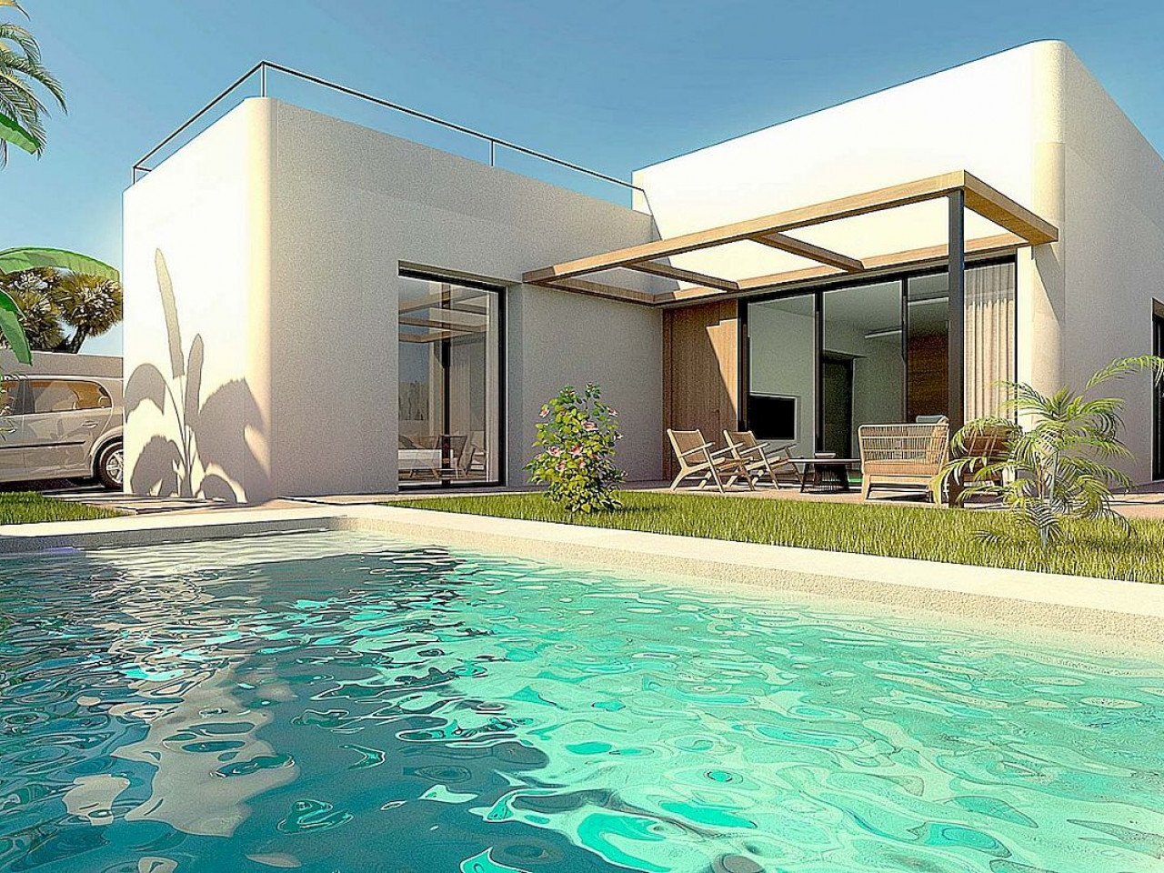 Villa zum Kauf provisionsfrei 475.000 € 3 Zimmer 101 m²<br/>Wohnfläche 307 m²<br/>Grundstück Ciudad Quesada 03170